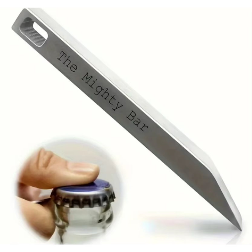 Edc Carry Pocket Knife - Couteau de poche et ouvre-bouteille Mighty