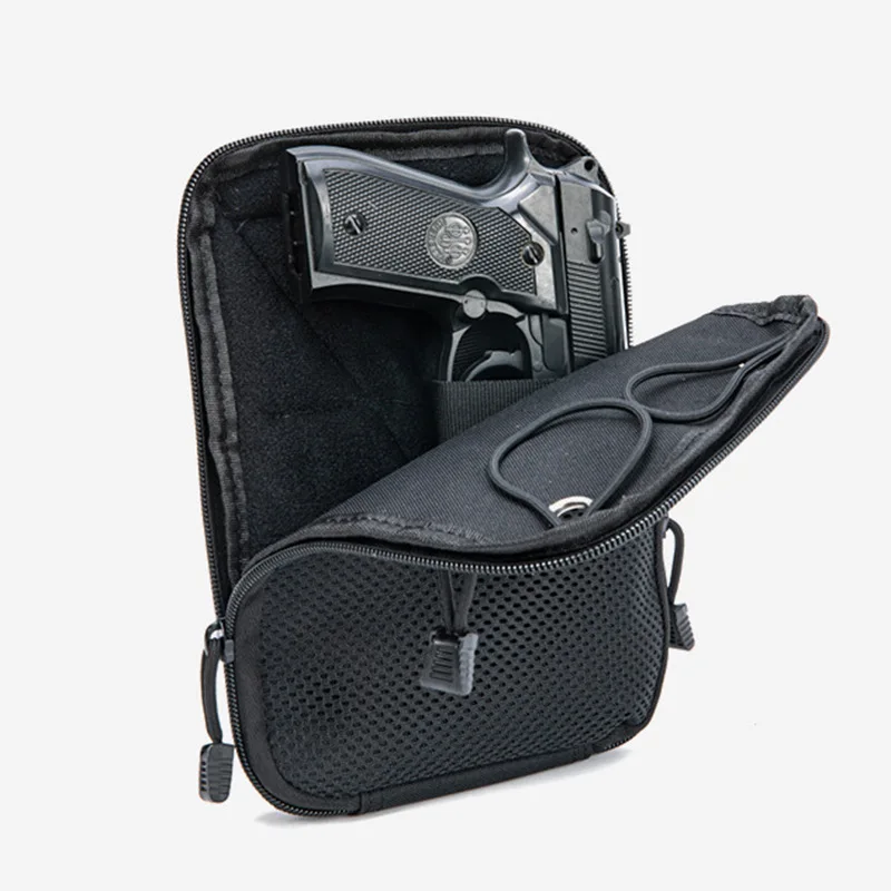 Edc Concealed Carry - Étui tactique dissimulé Molle pour pistolet,