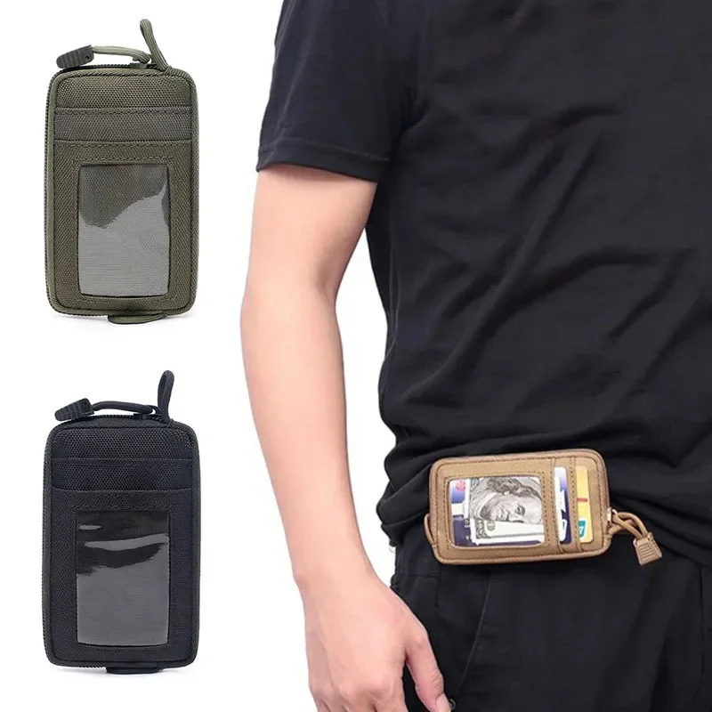 Edc Concealed Carry - Pochette tactique EDC, porte-monnaie d'extérieur, portefeuille,