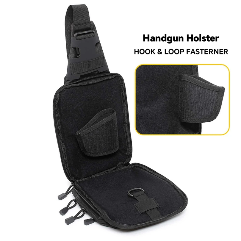 Sac tactique à bandoulière pou - Edc Carry Gun avis et prix
