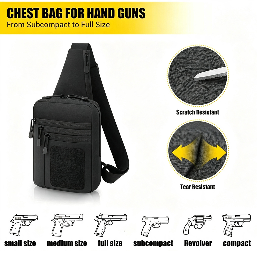 Sac de transport dissimulé pou - Edc Carry Gun avis et prix