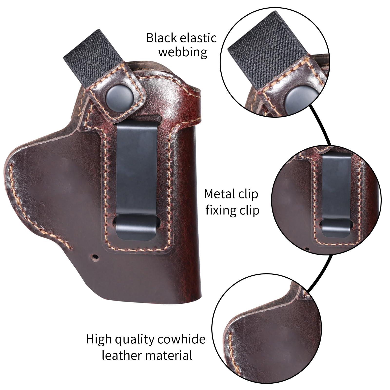 Étui de transport tactique en  - Edc Carry Belt Leather avis et prix