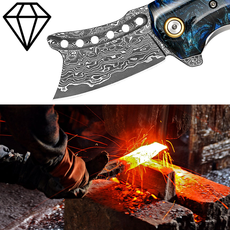 Couteau de poche en acier Dama - Edc Carry Pocket Knife avis et prix