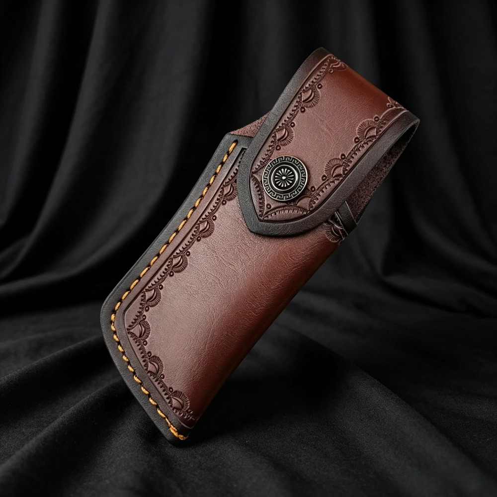 Étui de couteau en cuir de vac - Edc Carry Belt Leather avis et prix