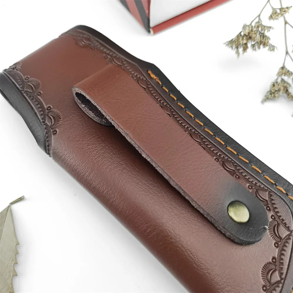 Étui de couteau en cuir de vac - Edc Carry Belt Leather avis et prix