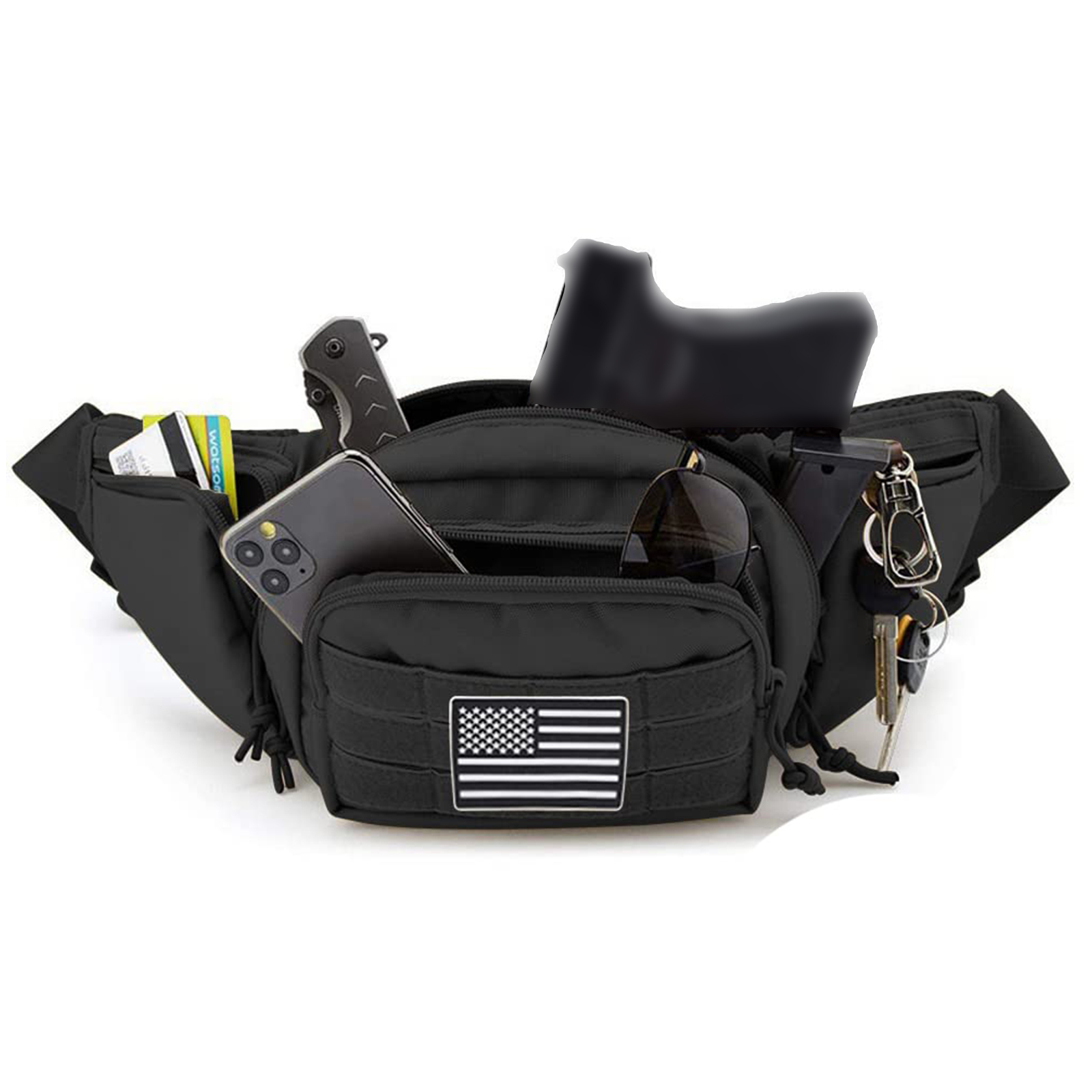 Sac banane tactique étanche po - Edc Carry Gun avis et prix
