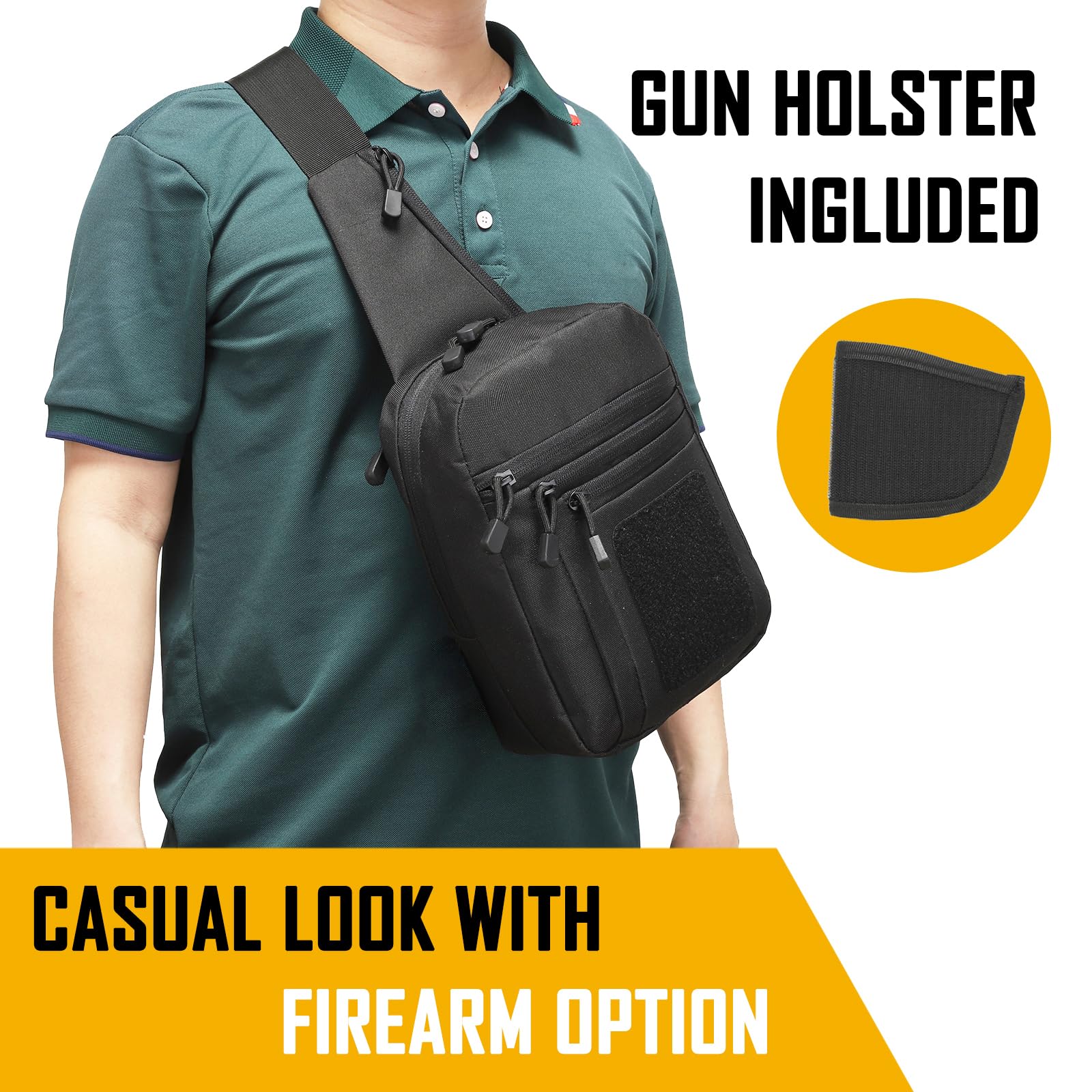 Sac à bandoulière de transport - Edc Concealed Carry avis et prix
