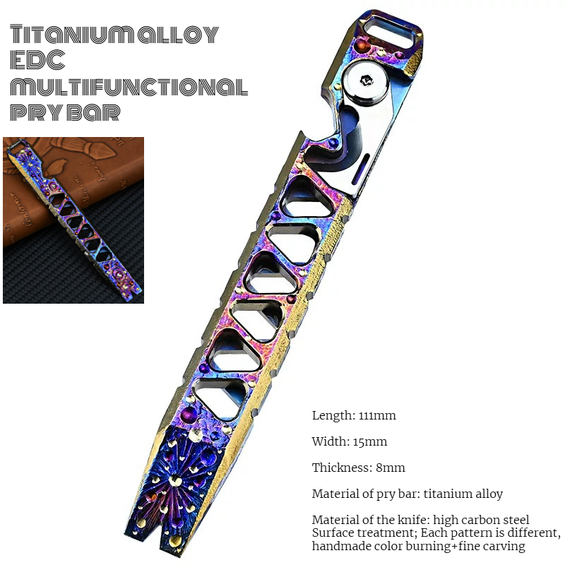 Barre de levier multifonctionn - Titanium Pry Bar avis et prix